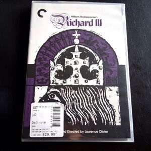 NIB Sealed Richard III The Criterion Collection